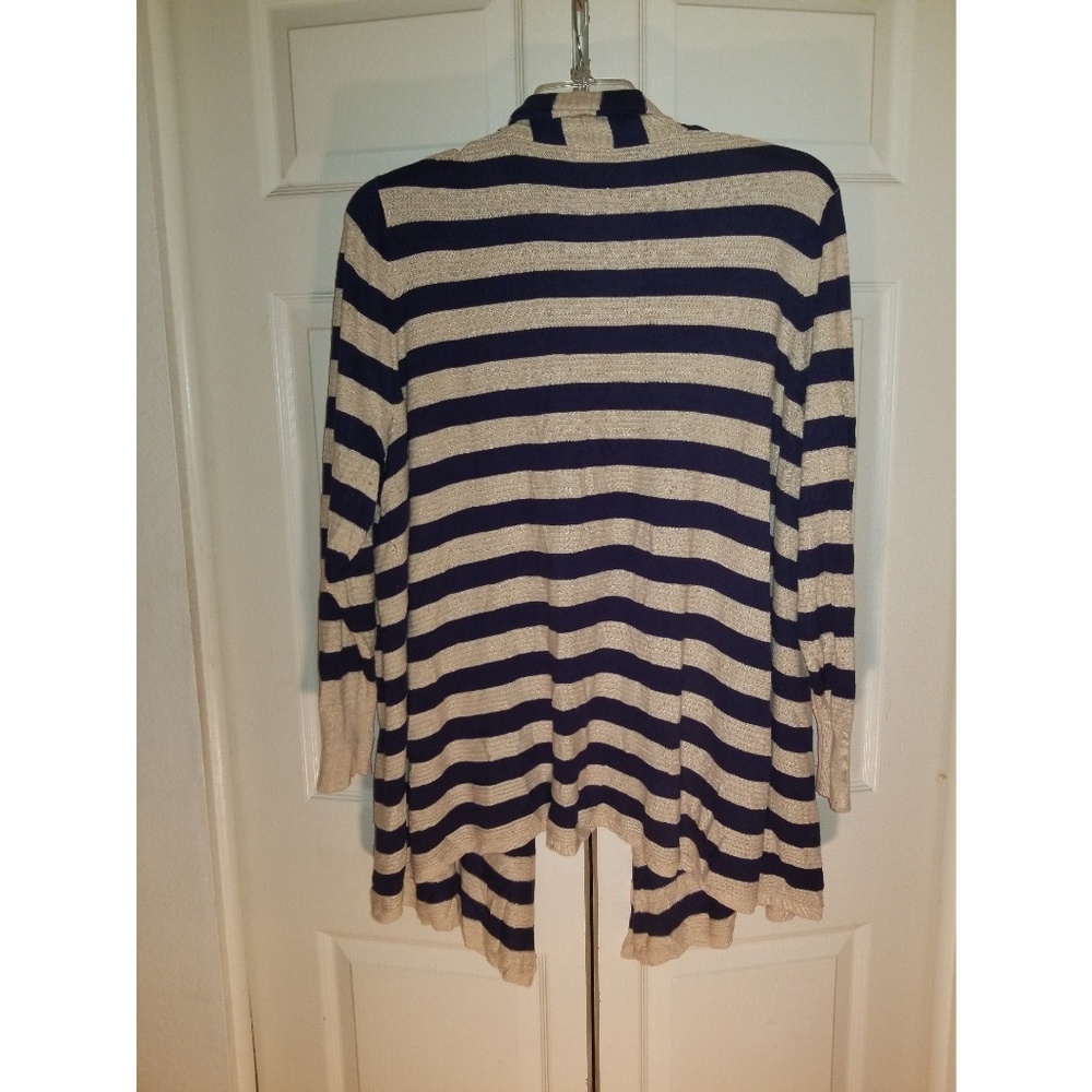 2 for 1 Faded Glory 4x Cardigans blue/tan red/gray - Picture 3 of 8